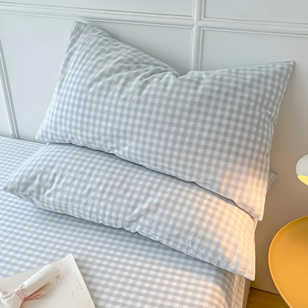 BowLift | Soft Plaid Checkered Pillowcases