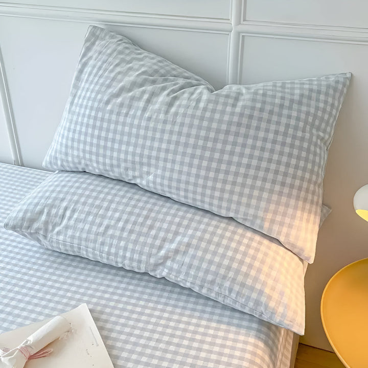 BowLift | Soft Plaid Checkered Pillowcases