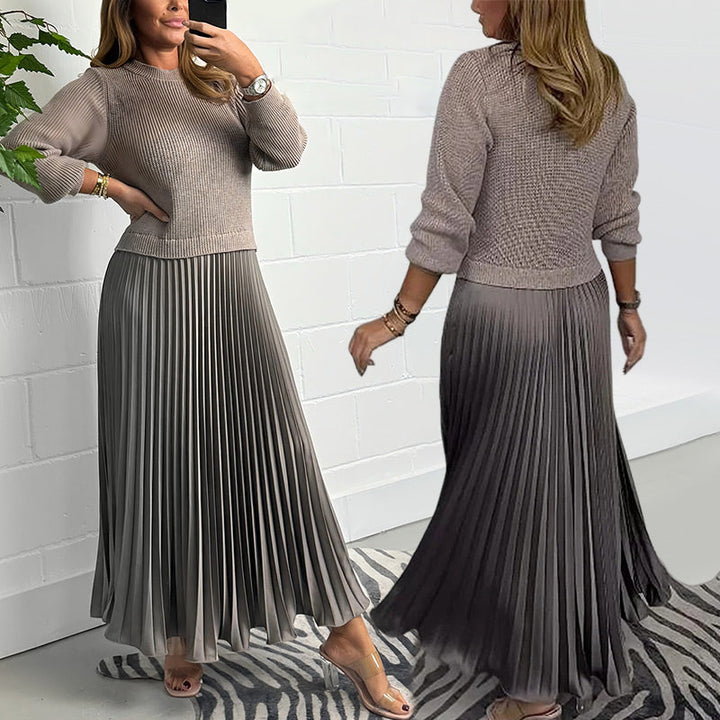 Sophie | Elegant Pleated Dress