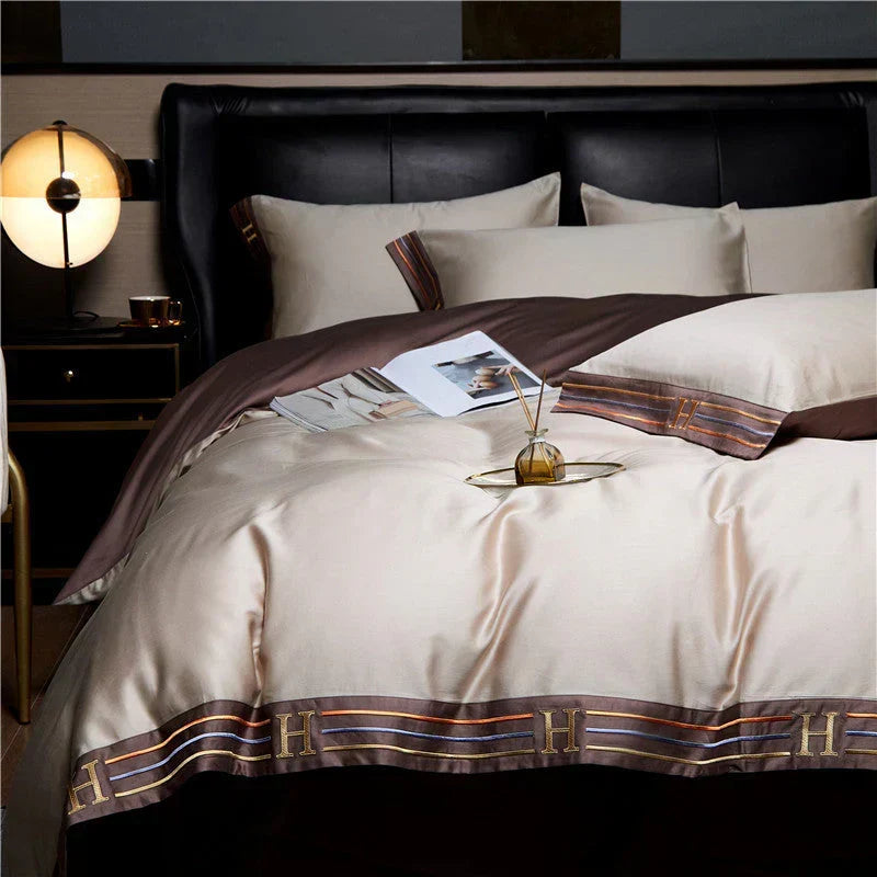 BowLift | Luxury Satin Cotton Duvet Cover Set for Bedroom