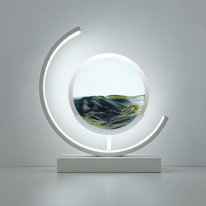 BowLift | 3D Sand Shell Table Lamp - Abyss