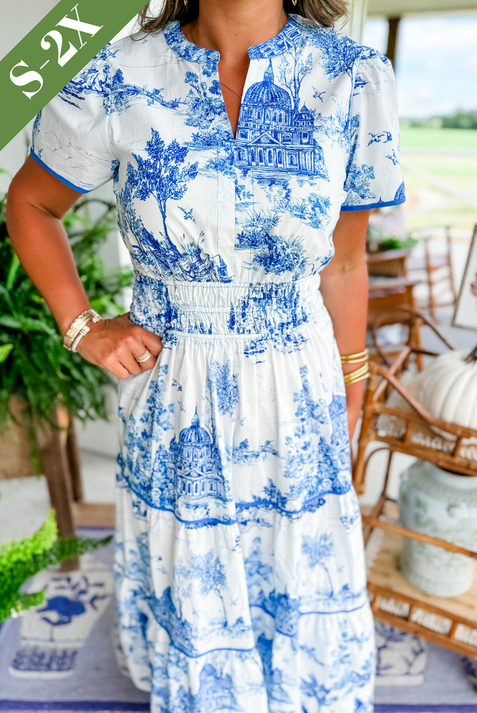 Eliza™ - Classic Toile Maxi