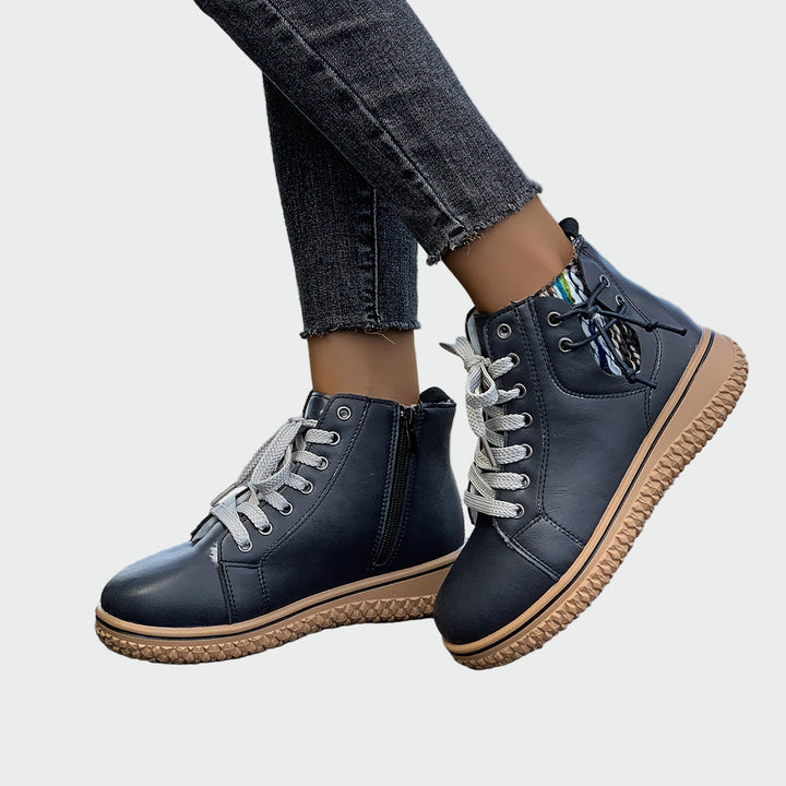 Orthopaedic Leather Ankle Boots
