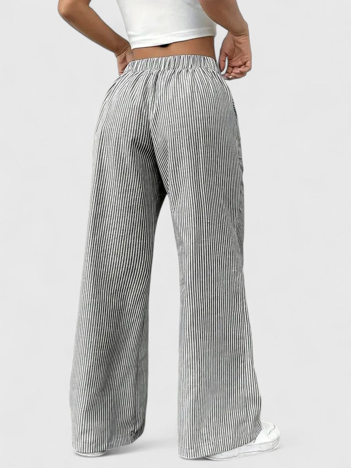 SIERRA – STRIPE FLOW LOUNGE PANTS