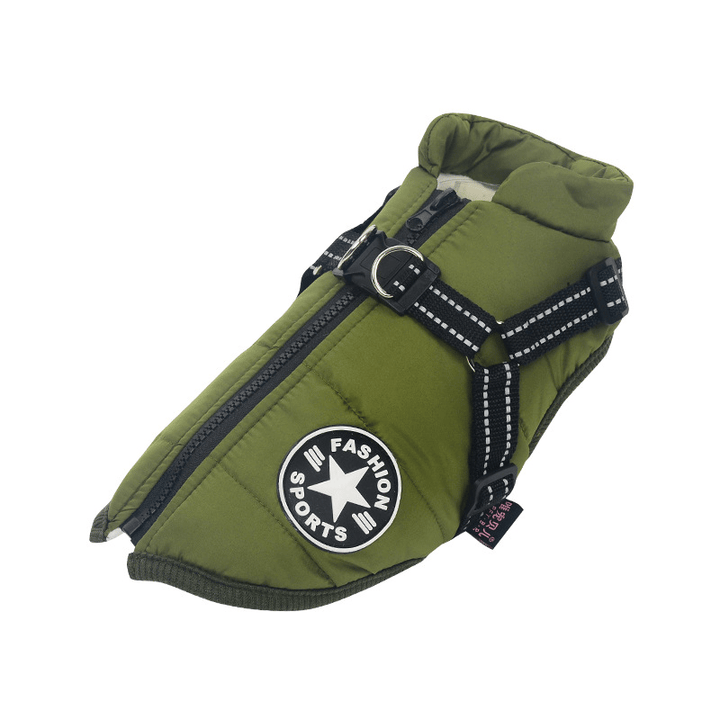 Azura | PupGuard - Winter-Dog Coat with Harness