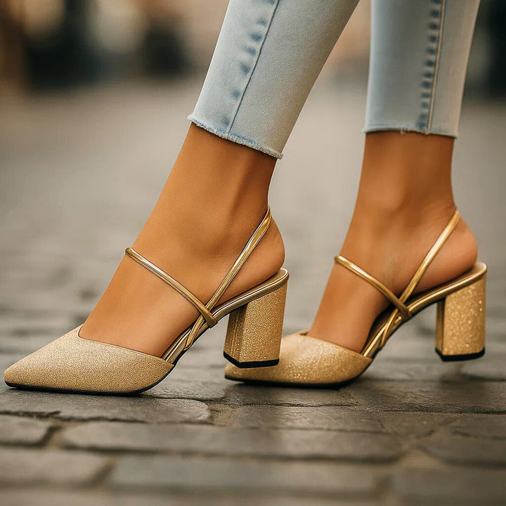 AURORA SLINGBACK HEELS