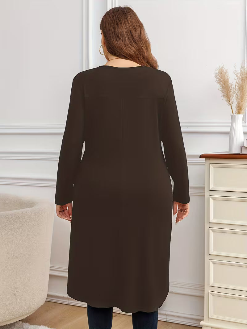 Neasa - Elegant Long Sleeve T-Shirt