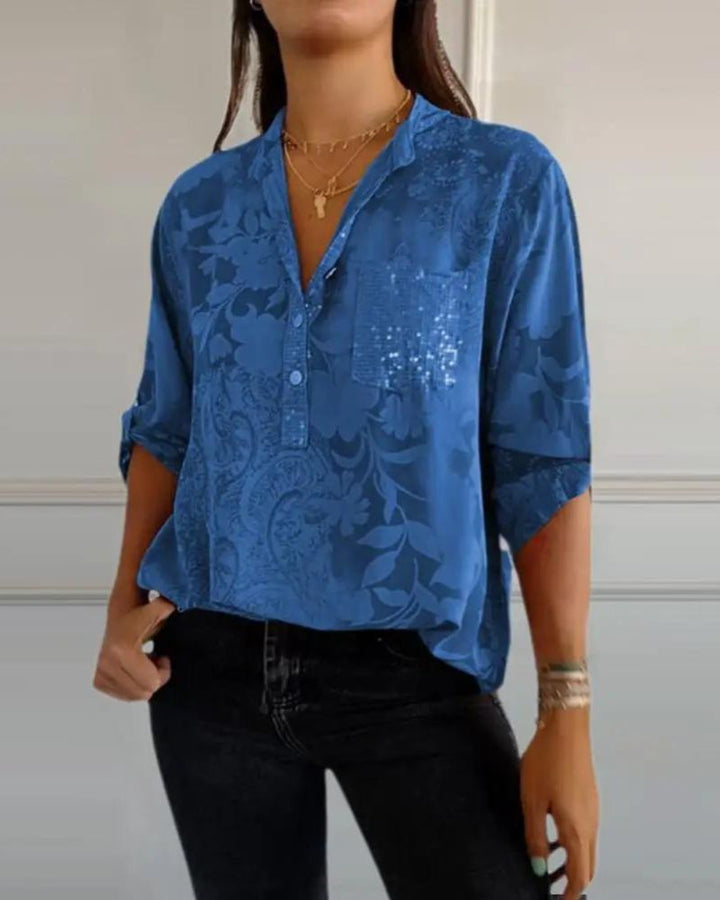 DARYA - FLORAL POCKET TOP