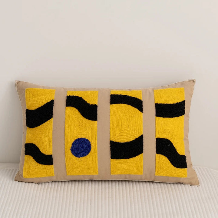 BowLift | Cozy Abstract Embroidery Cushion Covers