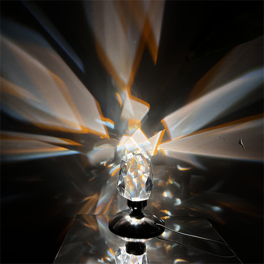 BowLift | Crystal bedside lamp