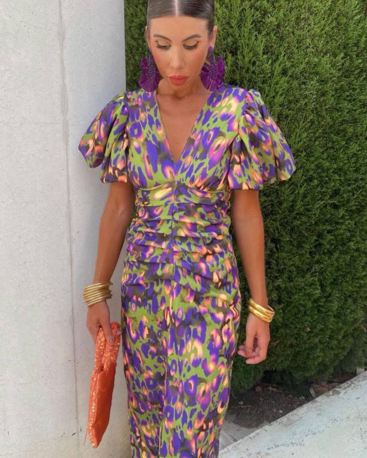 DALINE - Stylish and Vibrant Dress