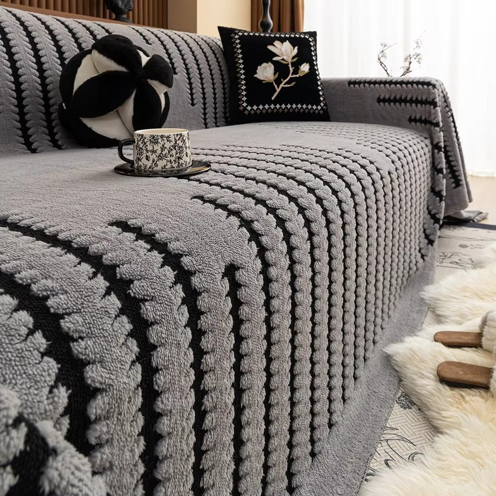 BowLift | Heritage Plush Tufted Sofa Cover