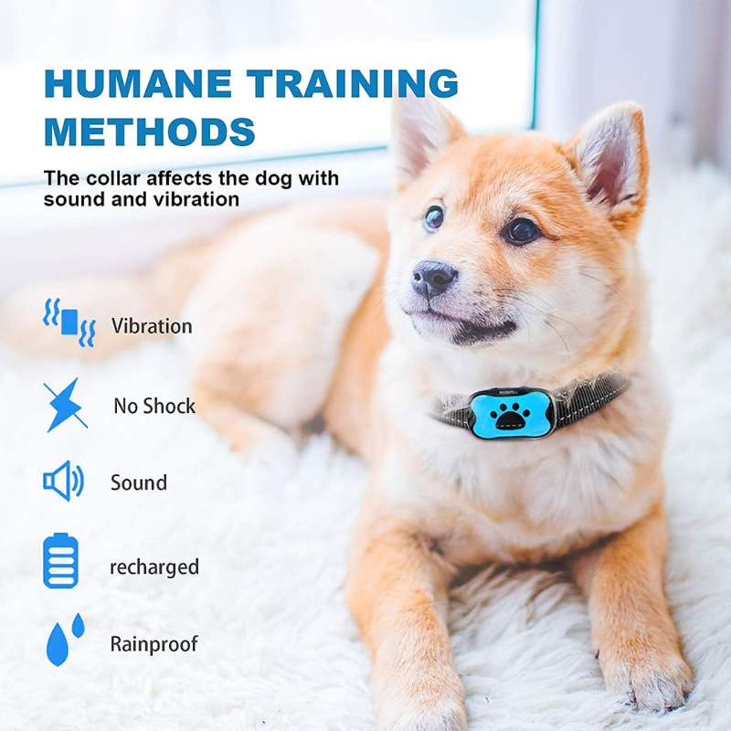 Azura | Painless Anti-Bark Collar – Vibrations & Ultrasound for Dogs