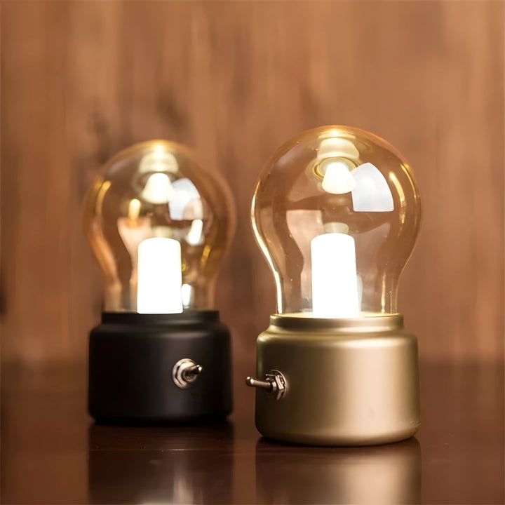 BowLift | Portable Retro Table Lamp - LumiRetro
