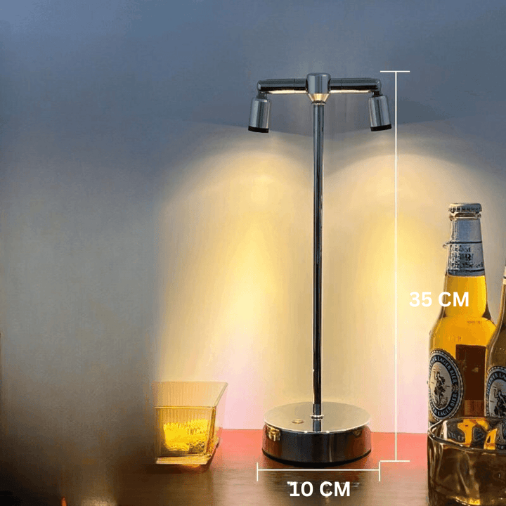 BowLift | VibeLume - Vintage Touch-Controlled Table Lamp
