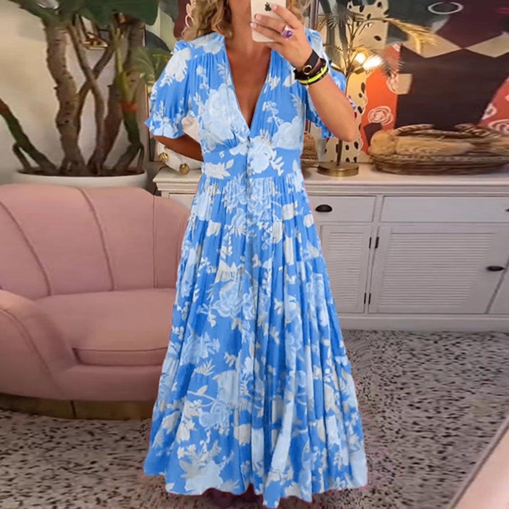 Floriana | Vibrant Floral Dress