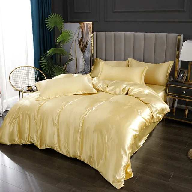 BowLift | Luxury Silk Satin Bedding Set - SilkElegance
