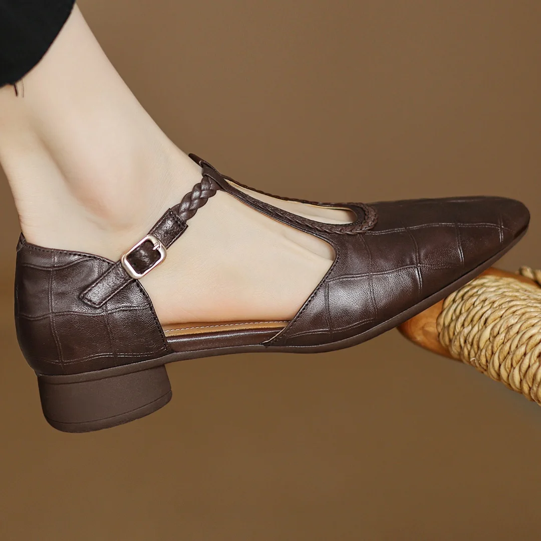 Kepa Leather Mary Janes