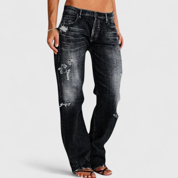 KENDALL – RELAXED DISTRESSED JEANS