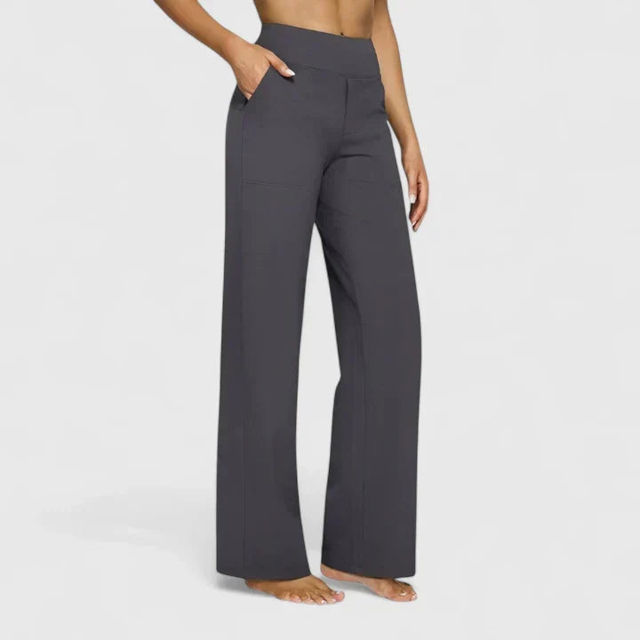 AMIRA – RELAXED WIDE-LEG PANTS