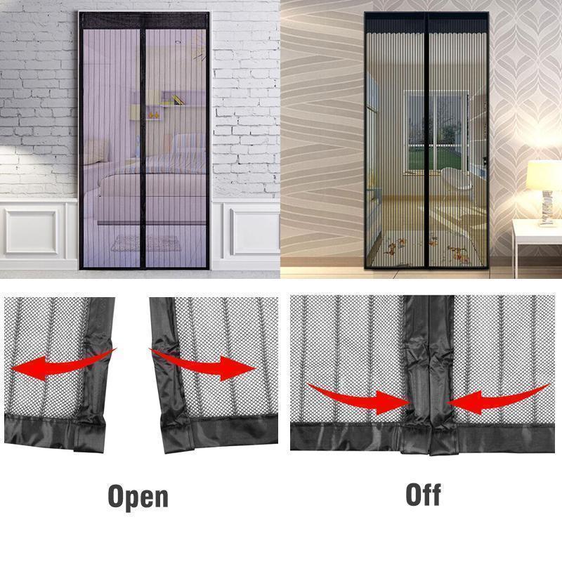 Azura | Magnetic Fly Screen Door with Velcro Closure