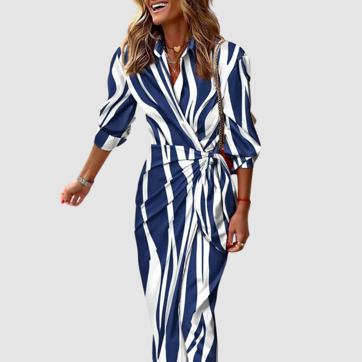 Cecilia™ Chic Striped Dress