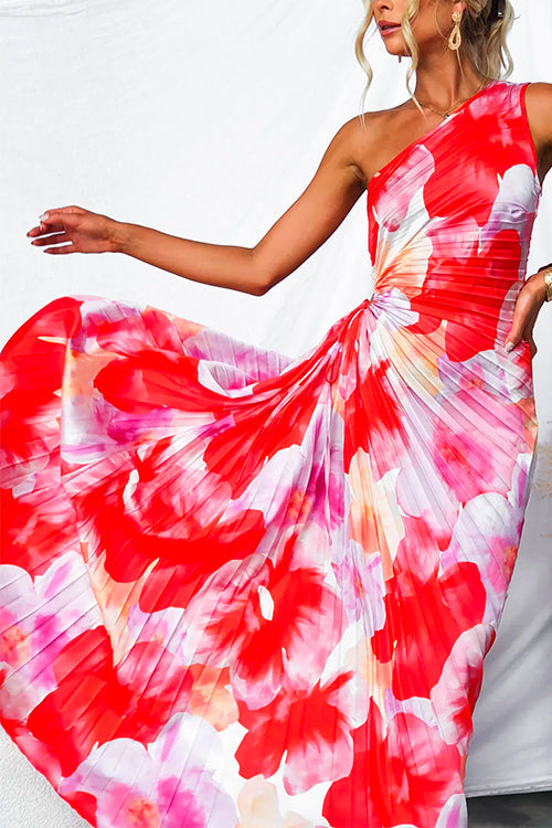 Adeline™ | Vibrant Tropical Evening Dress