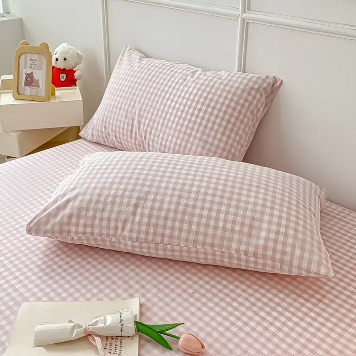 BowLift | Soft Plaid Checkered Pillowcases