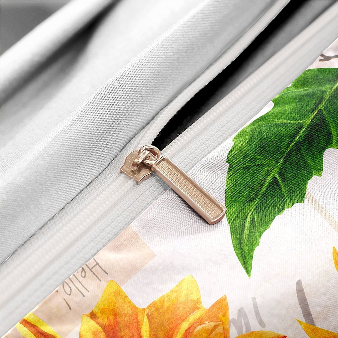 BowLift | Soft Sunflower Duvet Cover – Natural Bedroom Renewal