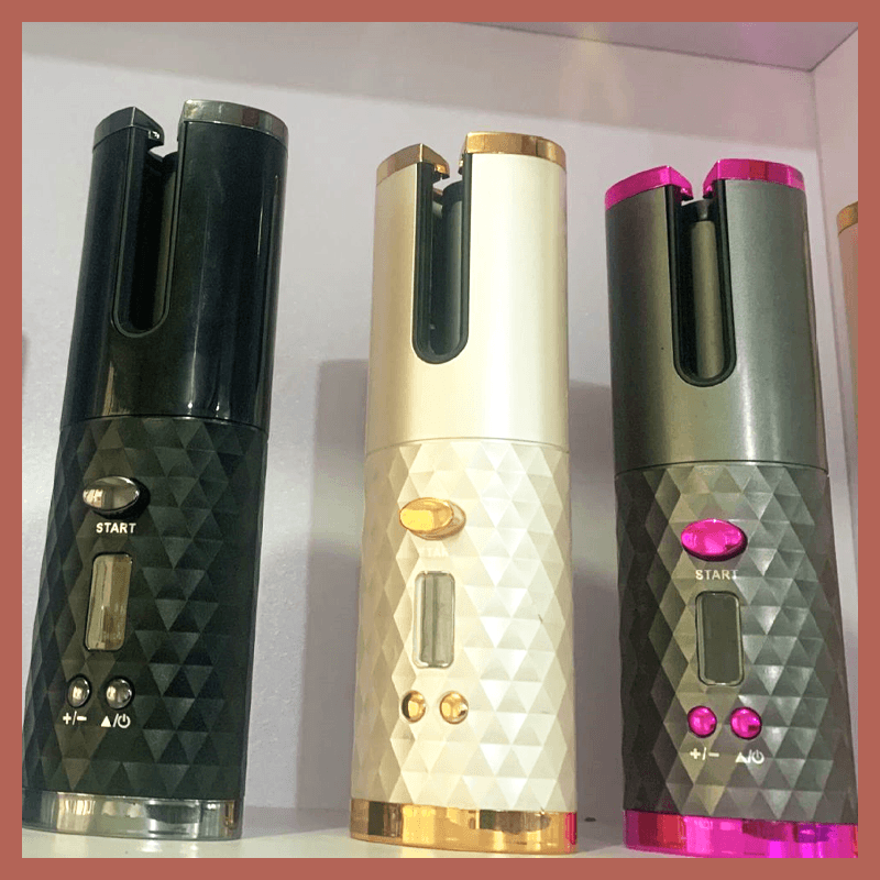 Azura | Cordless automatic rotating curling iron