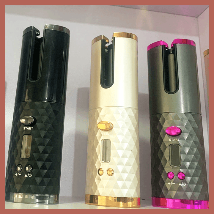 Azura | Cordless automatic rotating curling iron