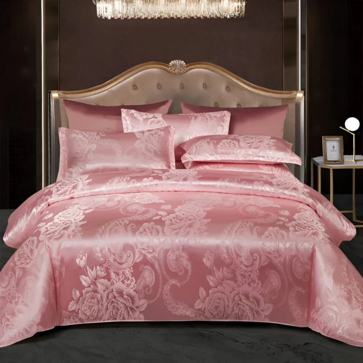 BowLift | Luxury Satin Duvet Cover with Pillowcases – Silky Soft & Breathable Bedding