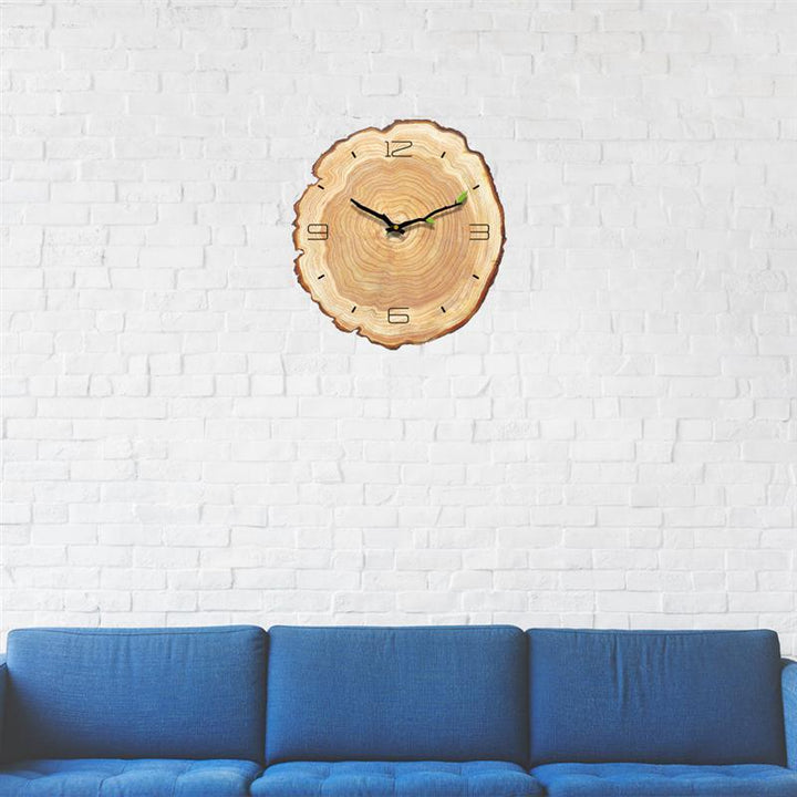BowLift | Wooden Annual Rings Wall Clock