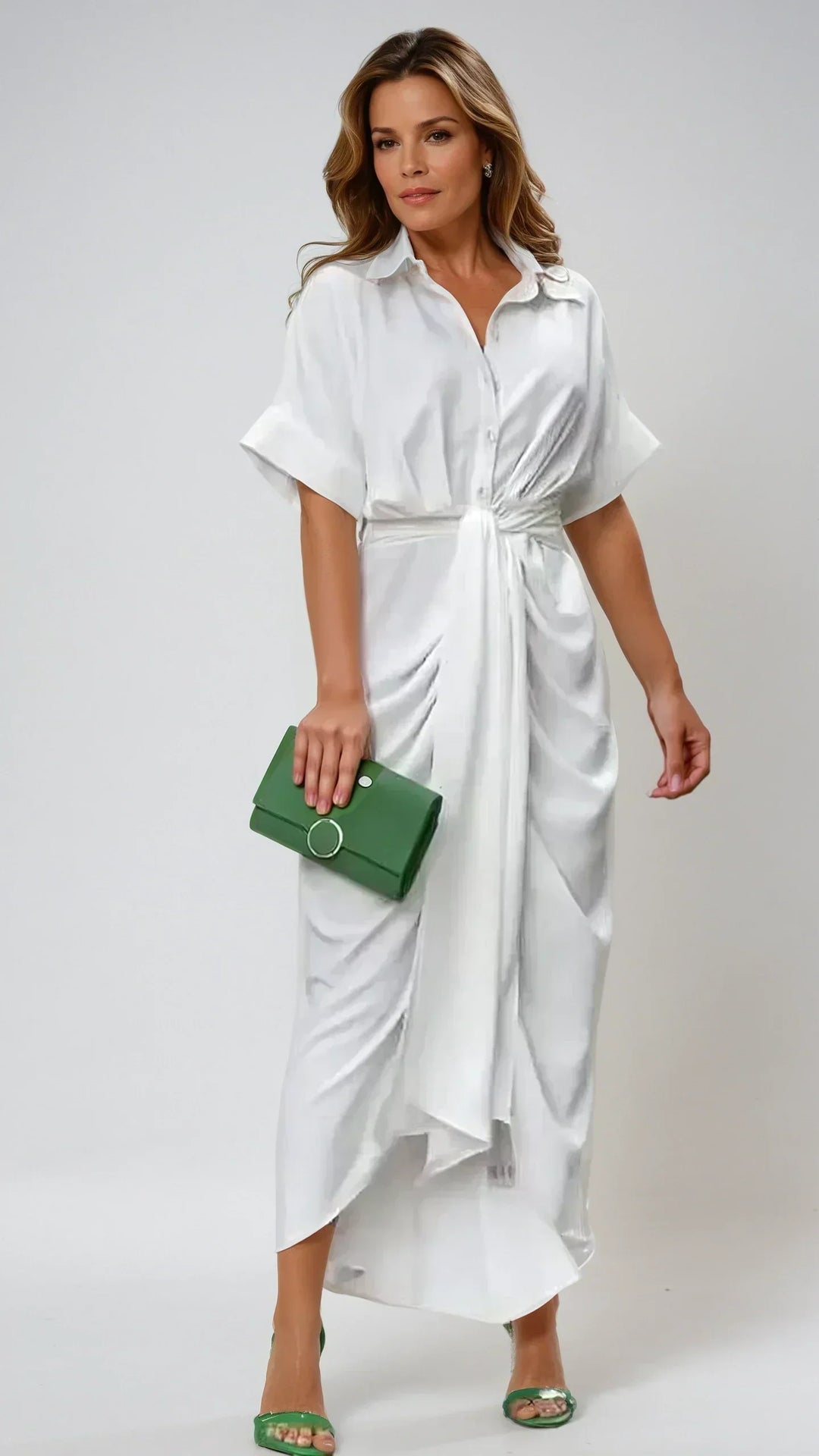 The Tropical Elegance Maxi Dress