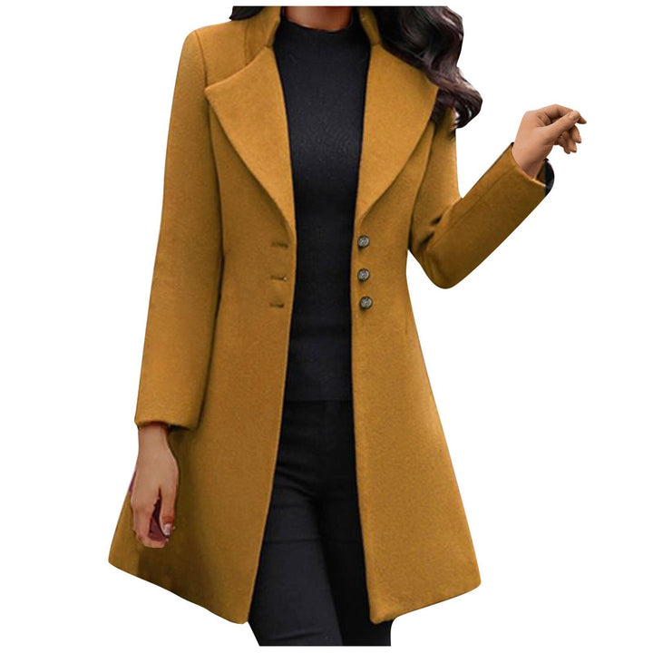 Brielle - Long-Sleeve Wool Coat