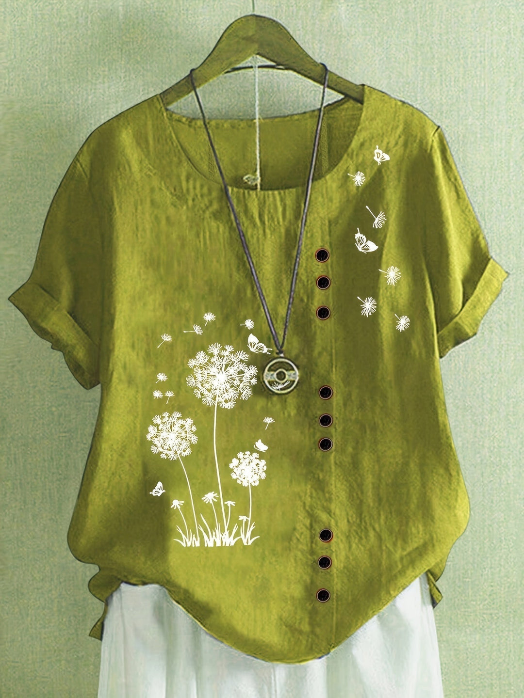 Hermione – Dandelion Print Blouse