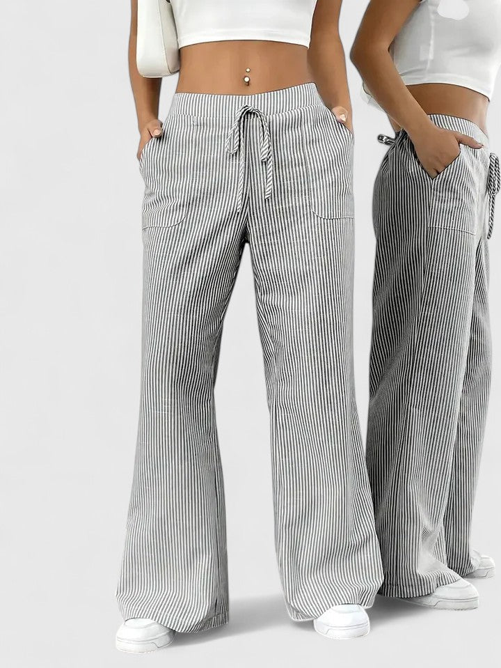 SIERRA – STRIPE FLOW LOUNGE PANTS