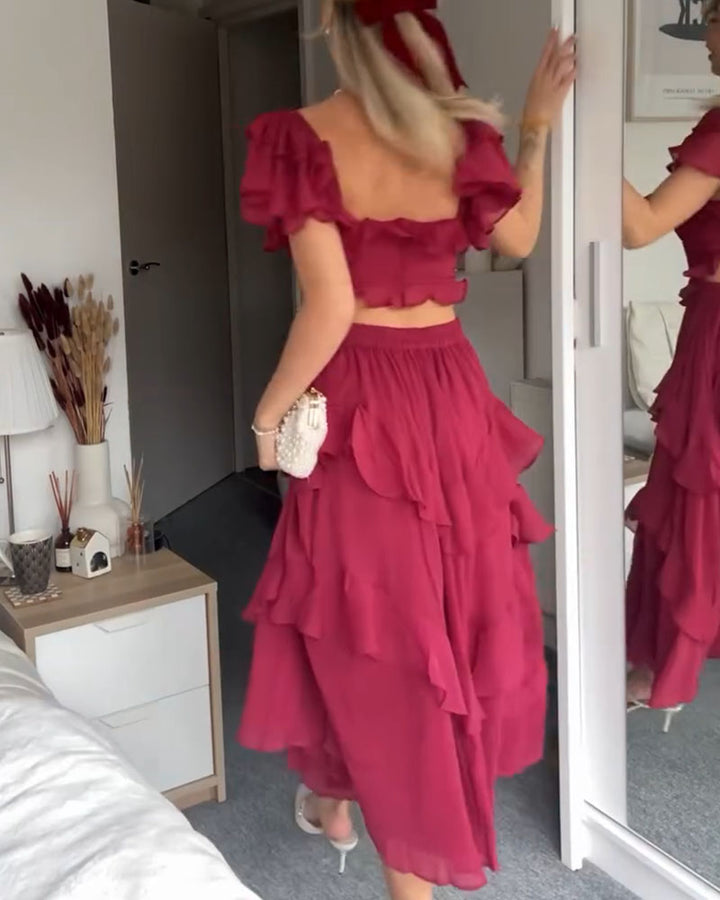 Margarette - Ruffled Dress