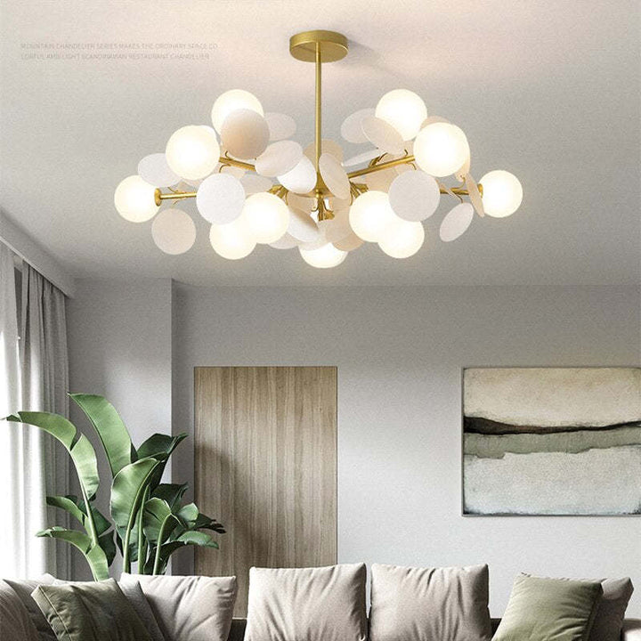 Azura | Flower Branch Chandelier Living Room