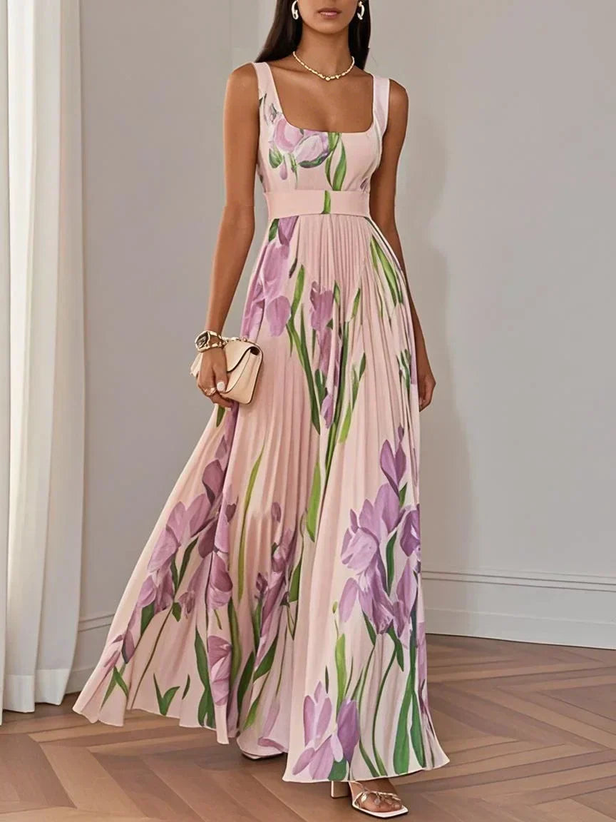 LILA – ELEGANT BLOOM MAXI DRESS