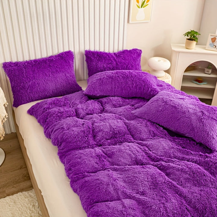 BowLift | Ultra Soft Plush Duvet Cover Set with Zipper - Luxury & Comfort