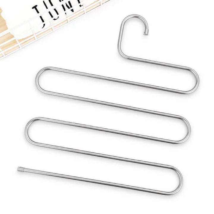 Azura | 5-Layer Stainless Steel S-Shape Clothes Hanger