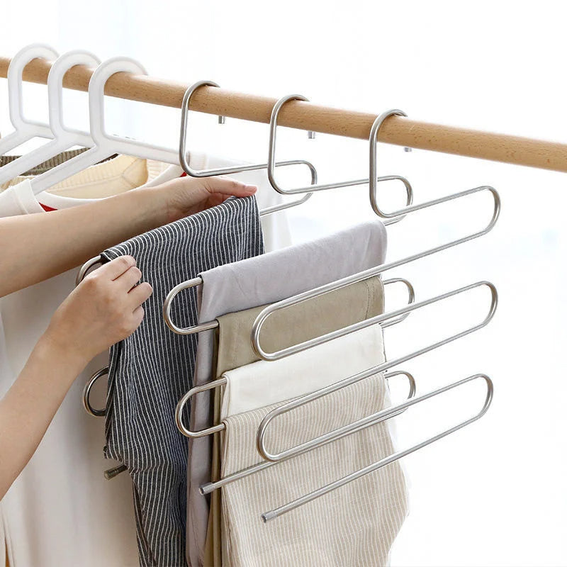 Azura | 5-Layer Stainless Steel S-Shape Clothes Hanger