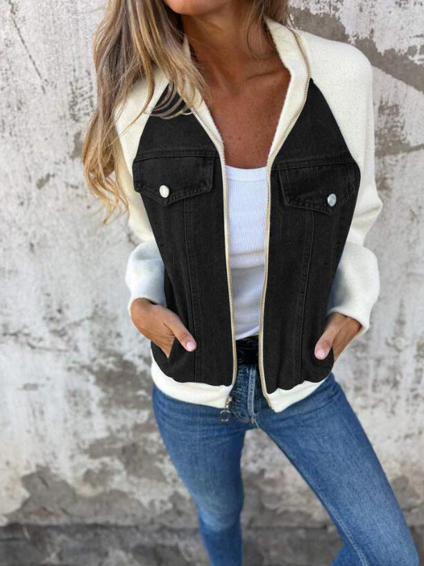 Liora | Lightweight Cotton Zip-Up Jacket