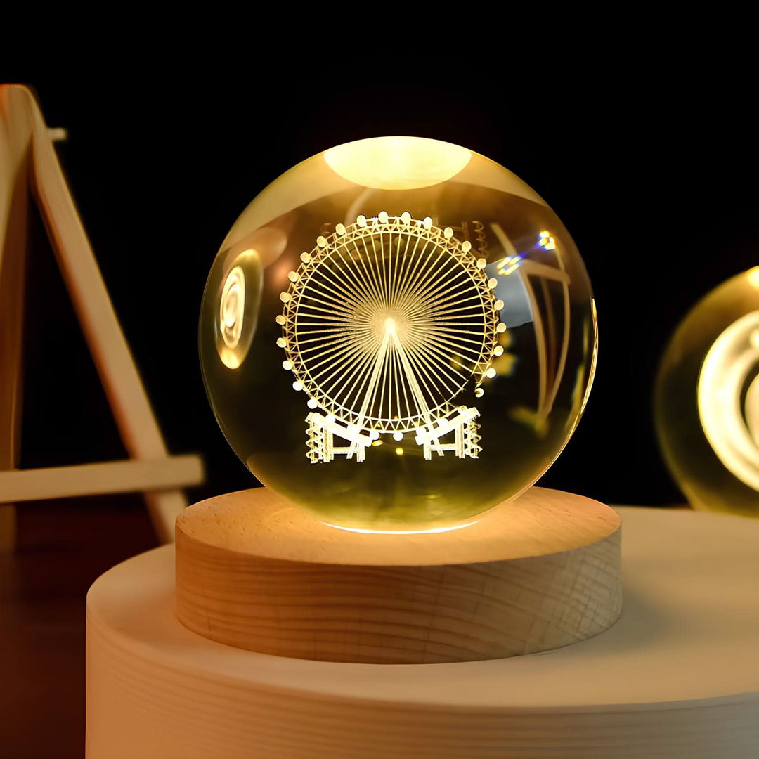 BowLift | Luminous Crystal Ball LED Night Light Decor