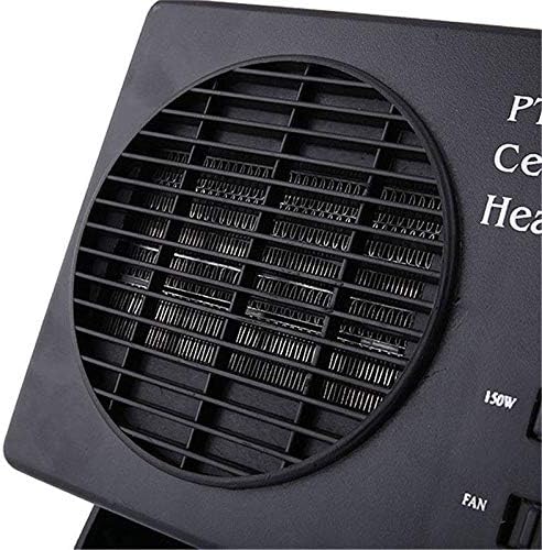 Azura | 12V Ceramic Car Heater Fan | 150W-300W | Portable Defroster w/ Automatic Thermostat