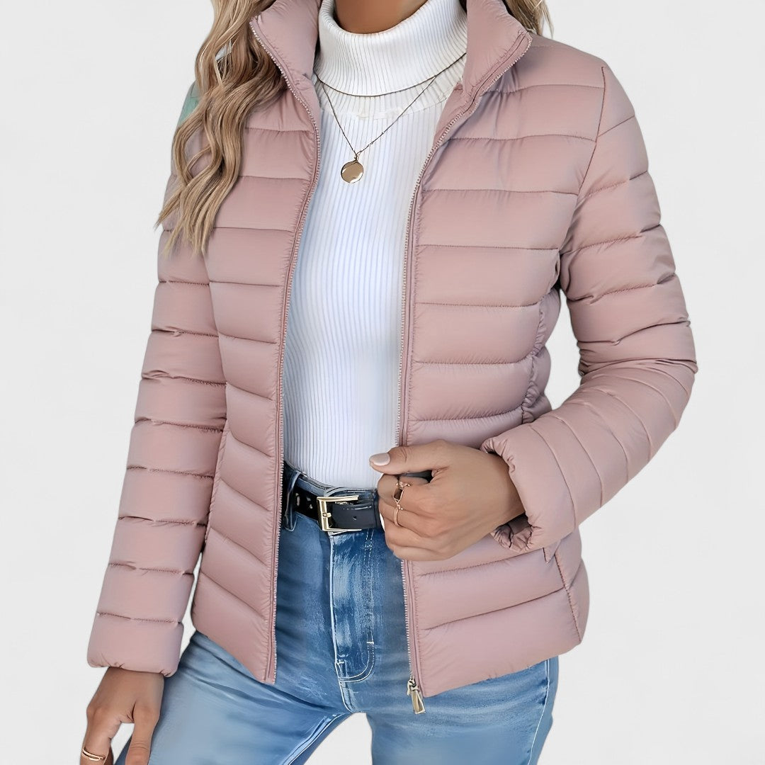 LEAH – LIGHTWEIGHT QUILTED PUFFER JACKET