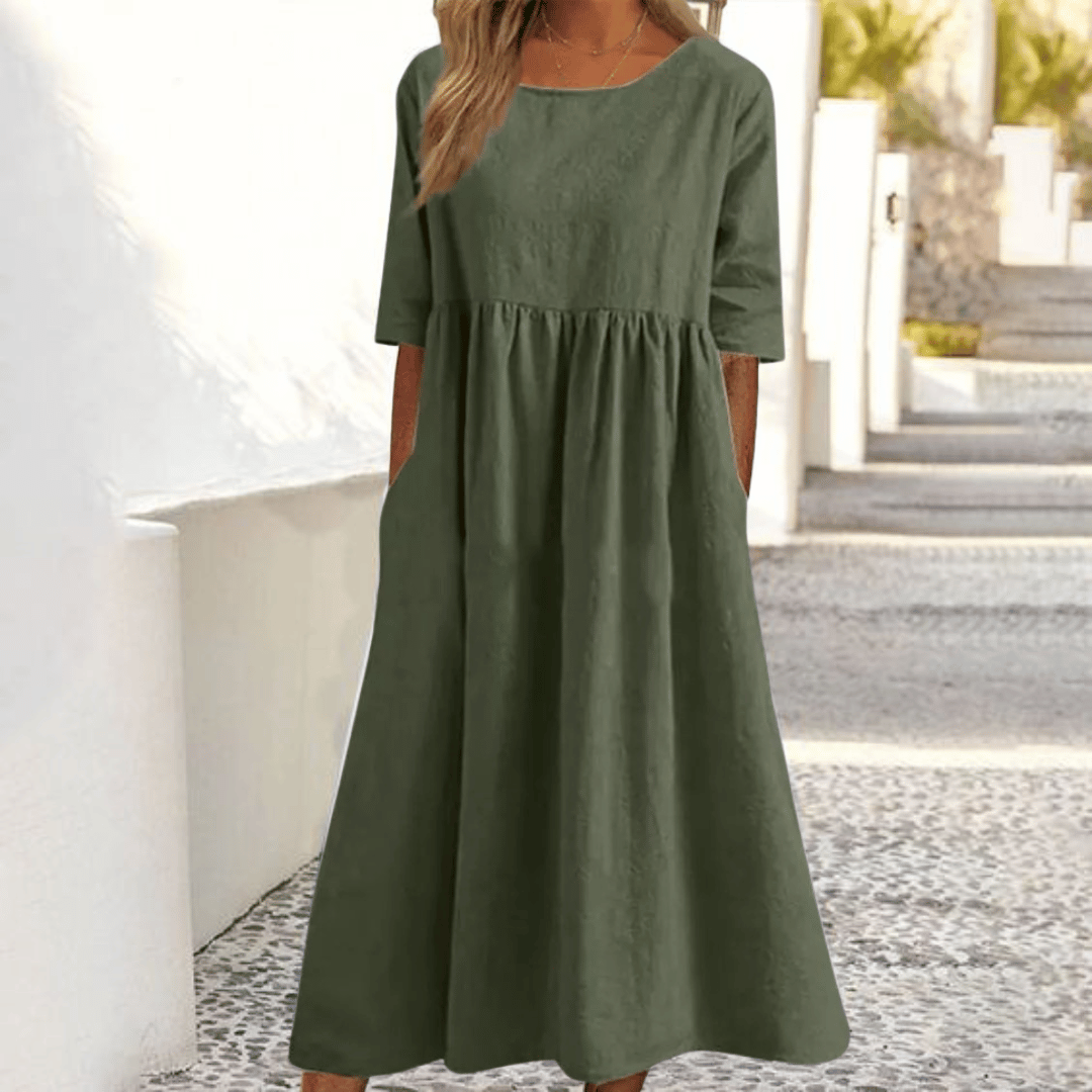 Caitlin | Handmade Tummy Covering Dress