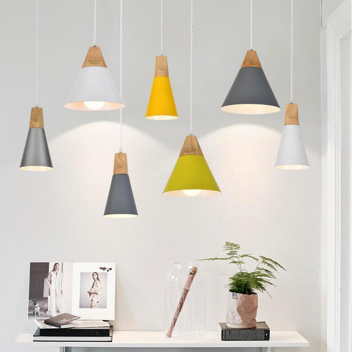 Azura | Minimalistic Wooden Pendant Light | NordicLight
