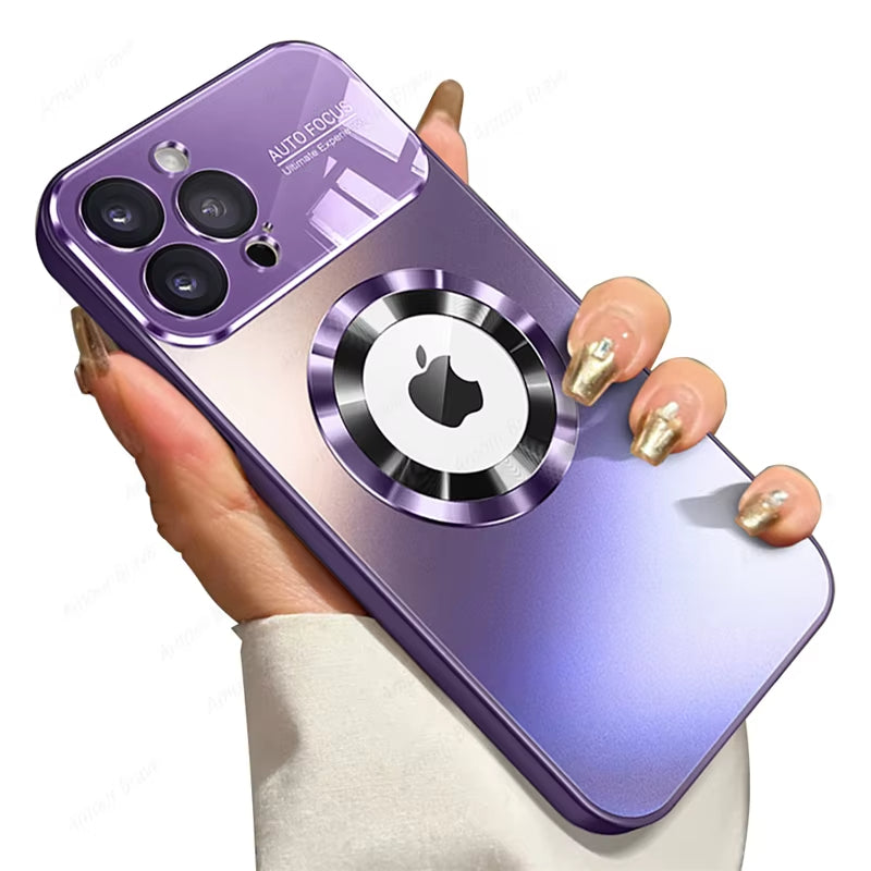 Azura | Magnetic Power Safety Metal Phone Case